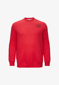 s.Oliver MET BORDUURSEL - Sweatshirt - himbeere