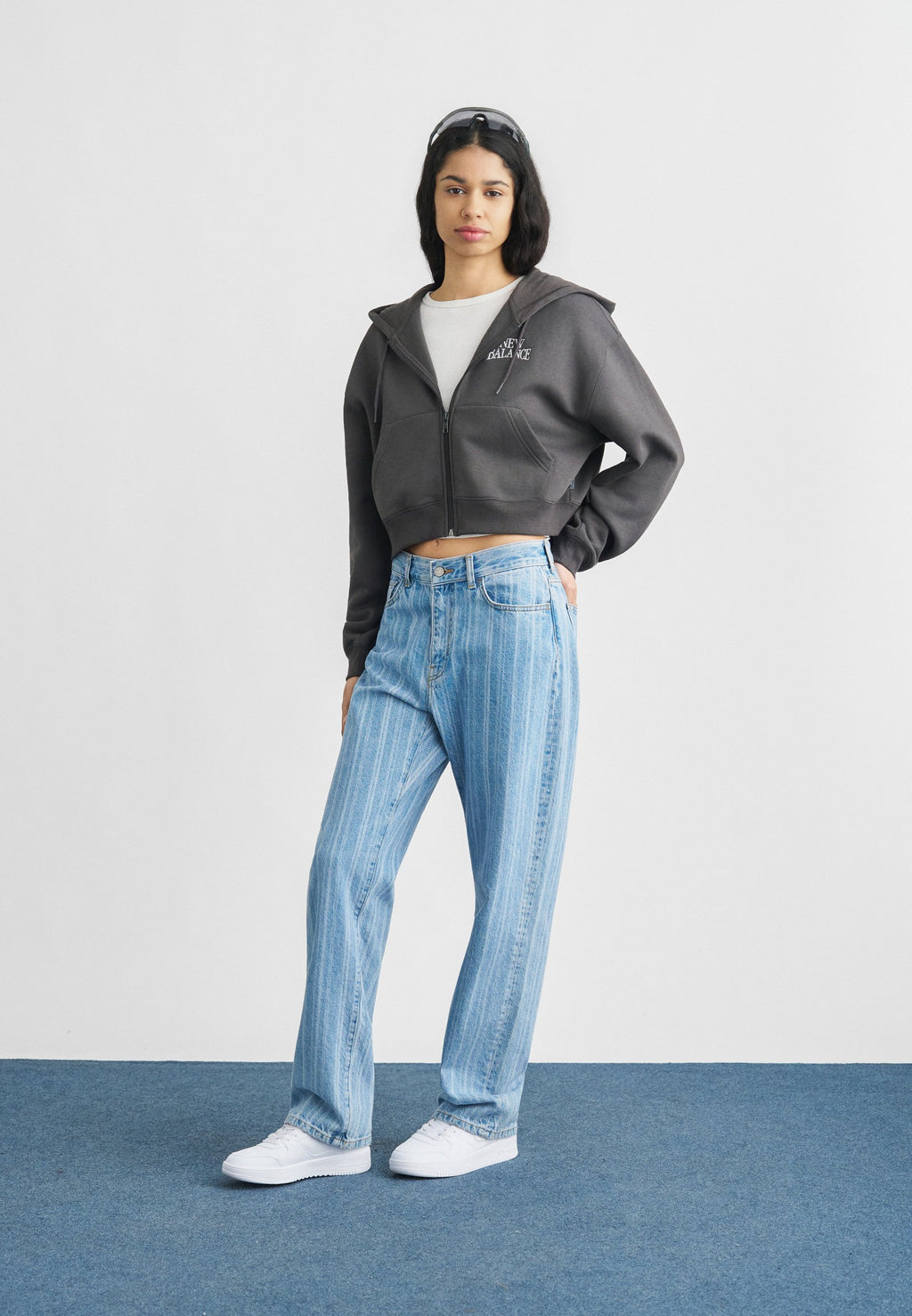 New Balance LINEAR HERITAGE FULL ZIP