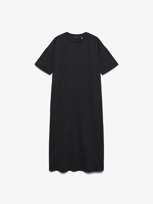 Vero Moda VMMOLLY Long - T-Shirt Dress - black