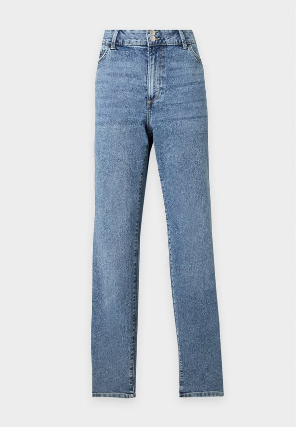 Vero Moda Curve VMCLUSIA JEANS - Jeans Skinny Fit - light blue denim