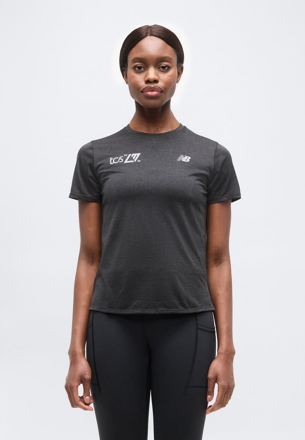 New Balance LONDON EDITION ATHLETICS - Sports T-shirt - black