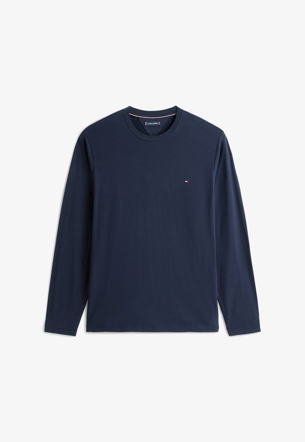 Tommy Hilfiger SLIM FIT TEE - Long sleeved top - desert sky