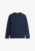 Tommy Hilfiger SLIM FIT TEE - Long sleeved top - desert sky
