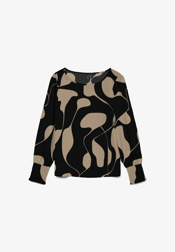 Vero Moda Curve VMCLYDIA  - Blouse - black