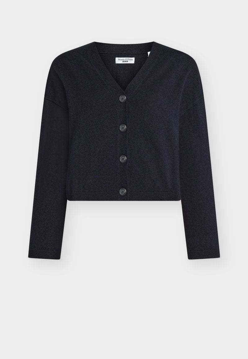 KNIT CARDIGAN, LONGSLEEVE, V-NECK Media 1