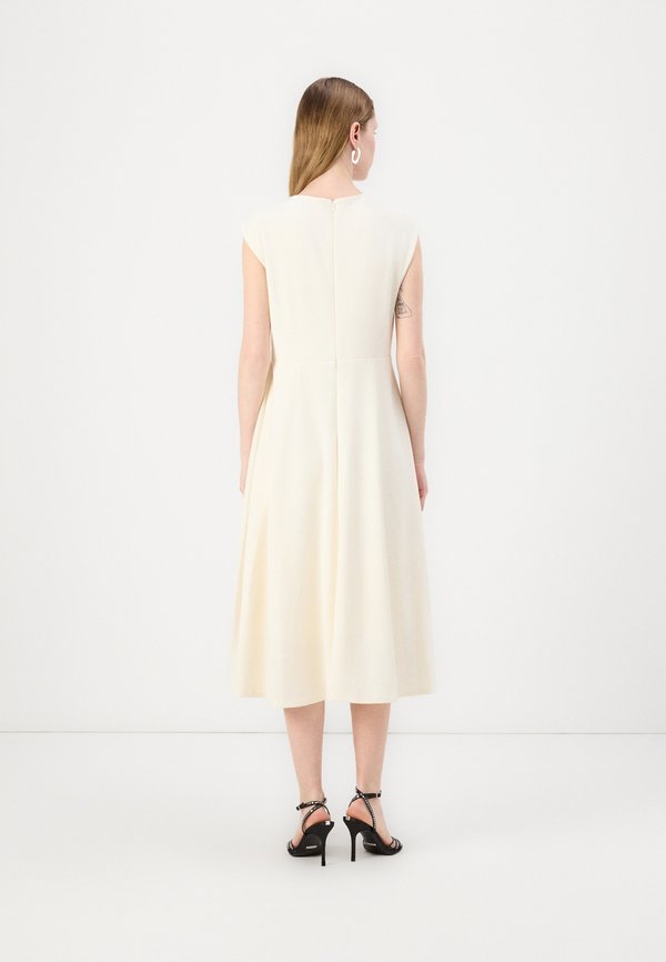 DKNY TIE DETAIL MIDI