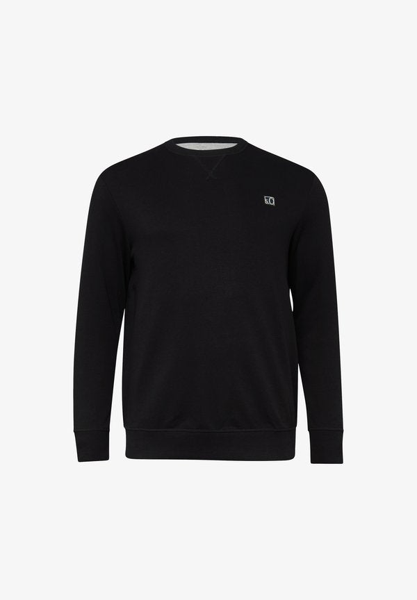 s.Oliver Sweatshirt - schwarz