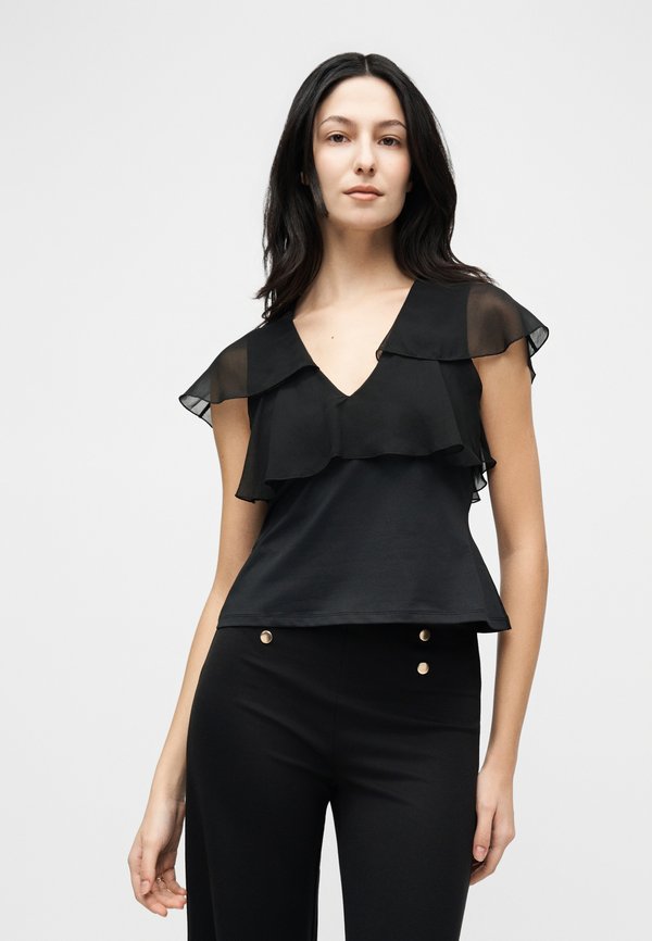 Anna Field TOP WITH CHIFFON RUFFLES