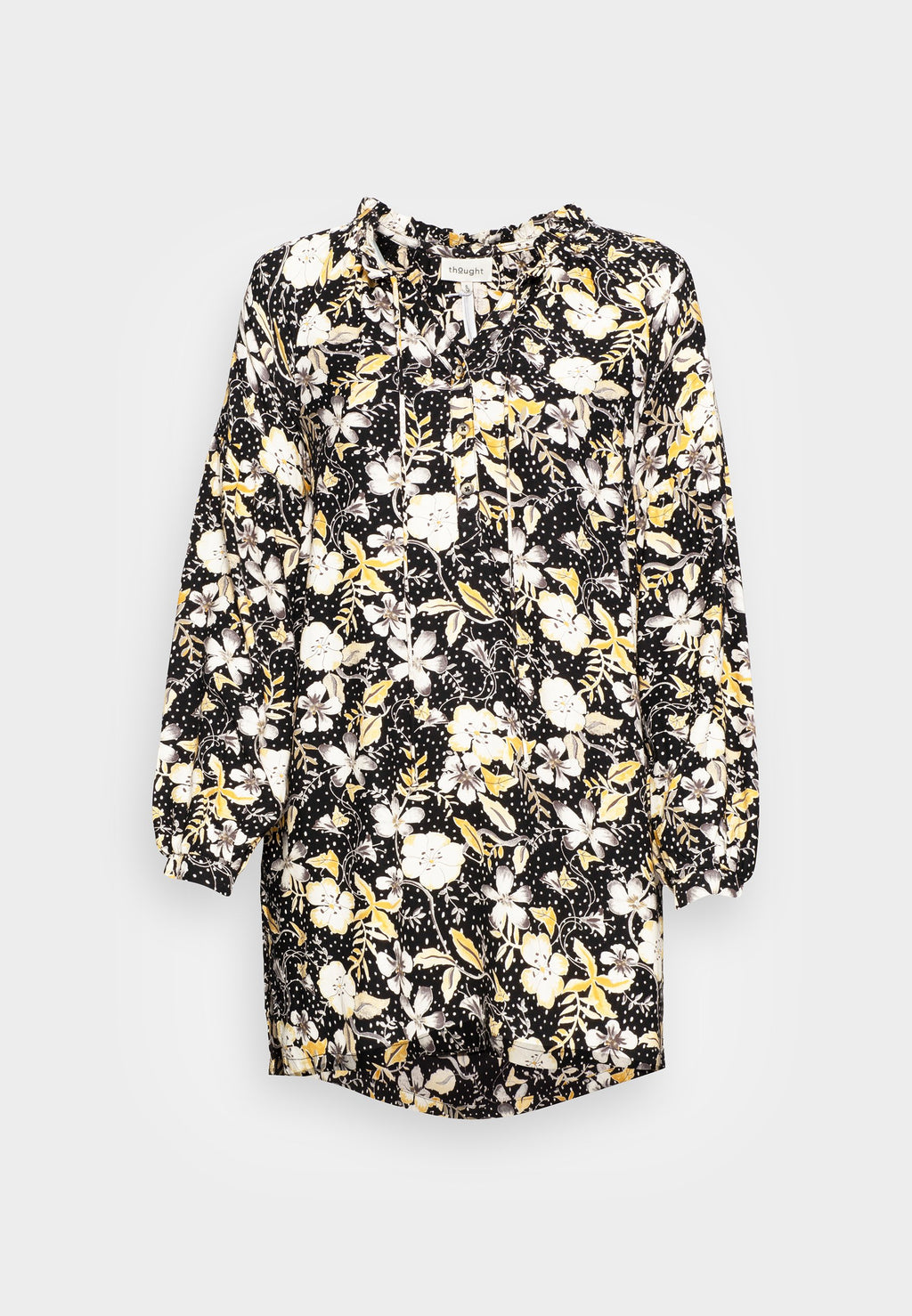 Thought SEYMOUR FRILL NECK TOP