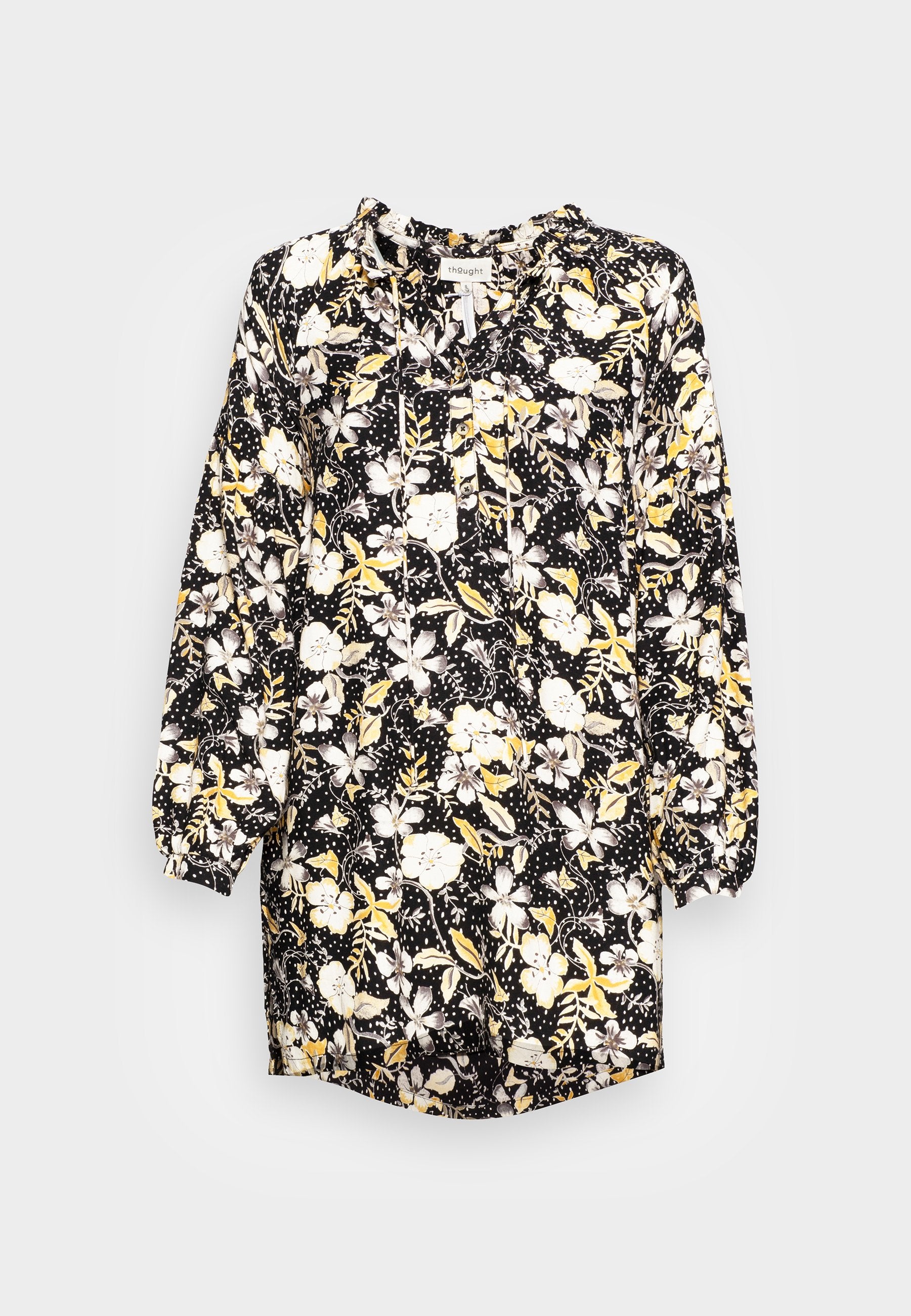 Thought SEYMOUR FRILL NECK TOP