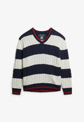 Superdry & Co Jumper - richest navy stripe