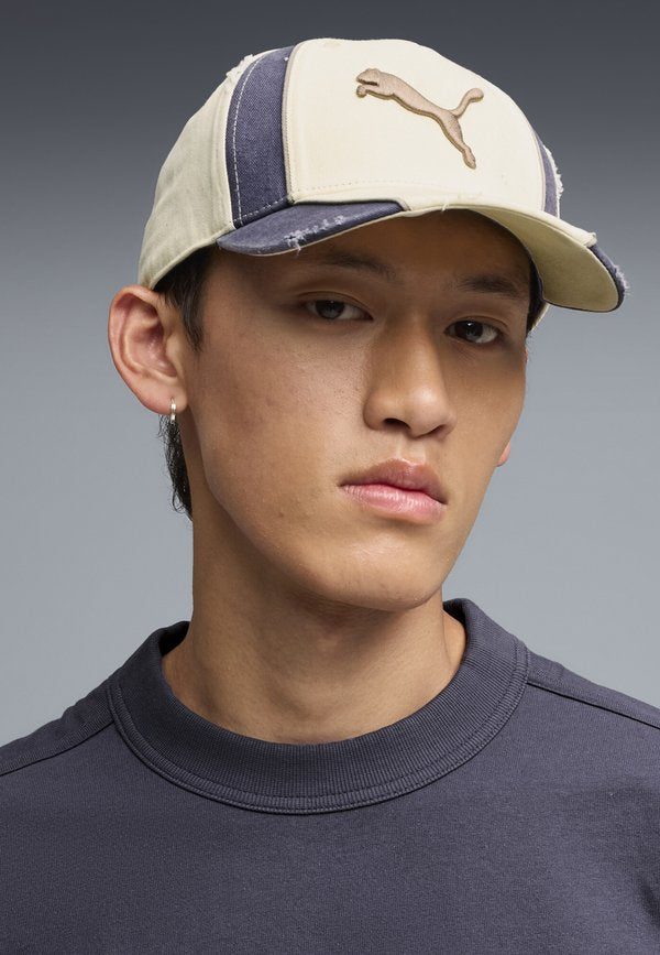 Puma PUMA GRID WASHED BASEBALL-CAP UNISEX - Cap - buttercream