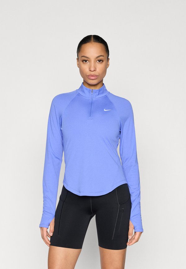 Nike Performance TEMPO - Long sleeved top - sapphire/reflective silver-coloured