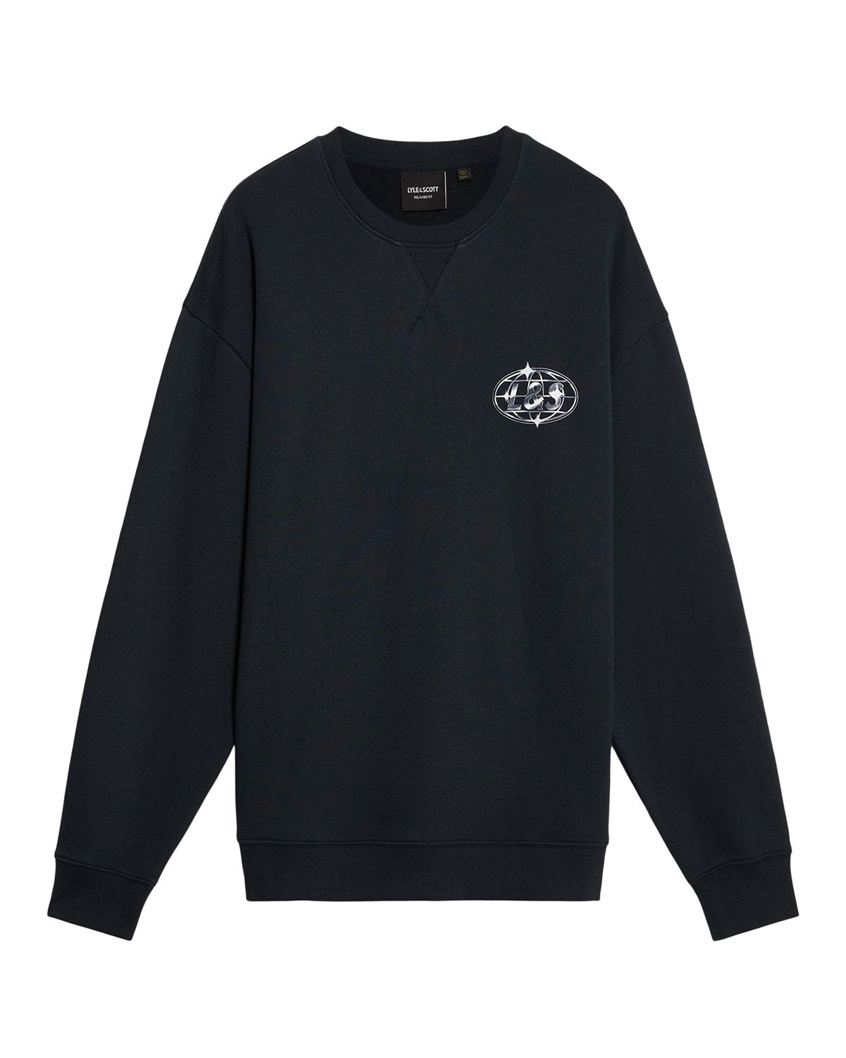 Lyle & Scott CHROME GRAPHIC CREW NECK
