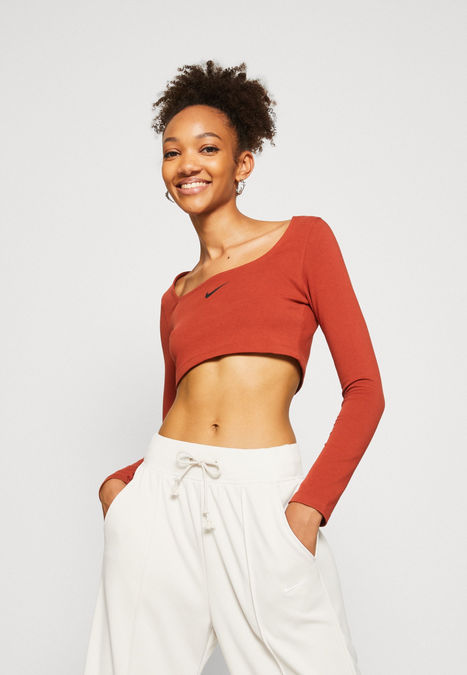 Nike Sportswear W NSW LS CROP TOP SW