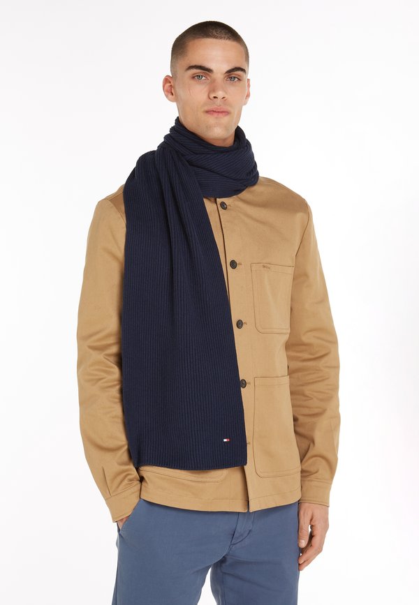 Tommy Hilfiger FLAG SCARF - Scarf - space blue