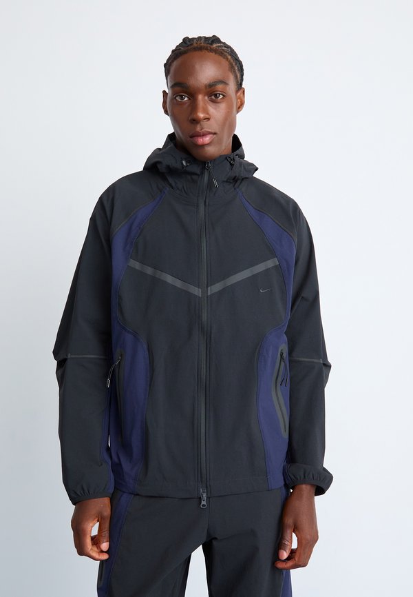 Nike Sportswear TECH PRO JACKET - Windbreaker - black/obsidian