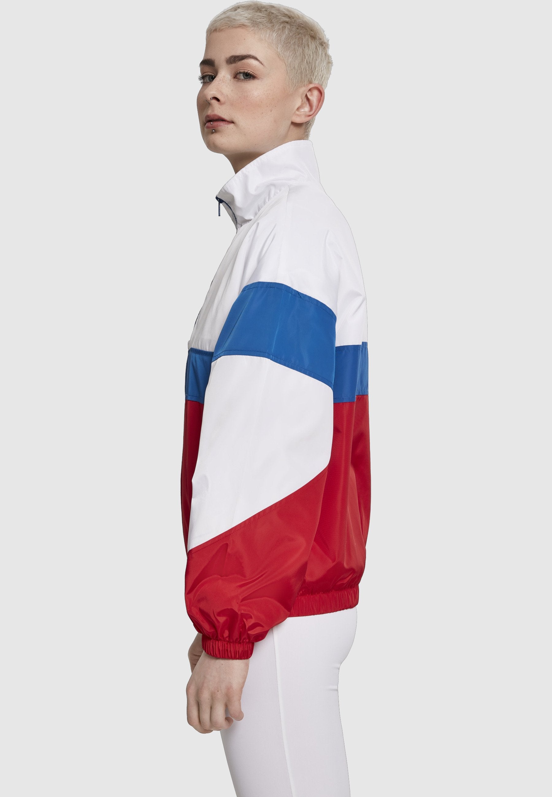 Urban Classics LADIES TONE STAND UP COLLAR JACKET