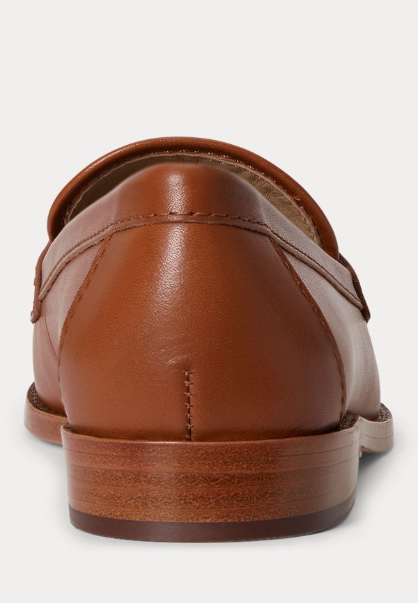 Lauren Ralph Lauren WYNNIE LEATHER & RAFFIA LOAFER