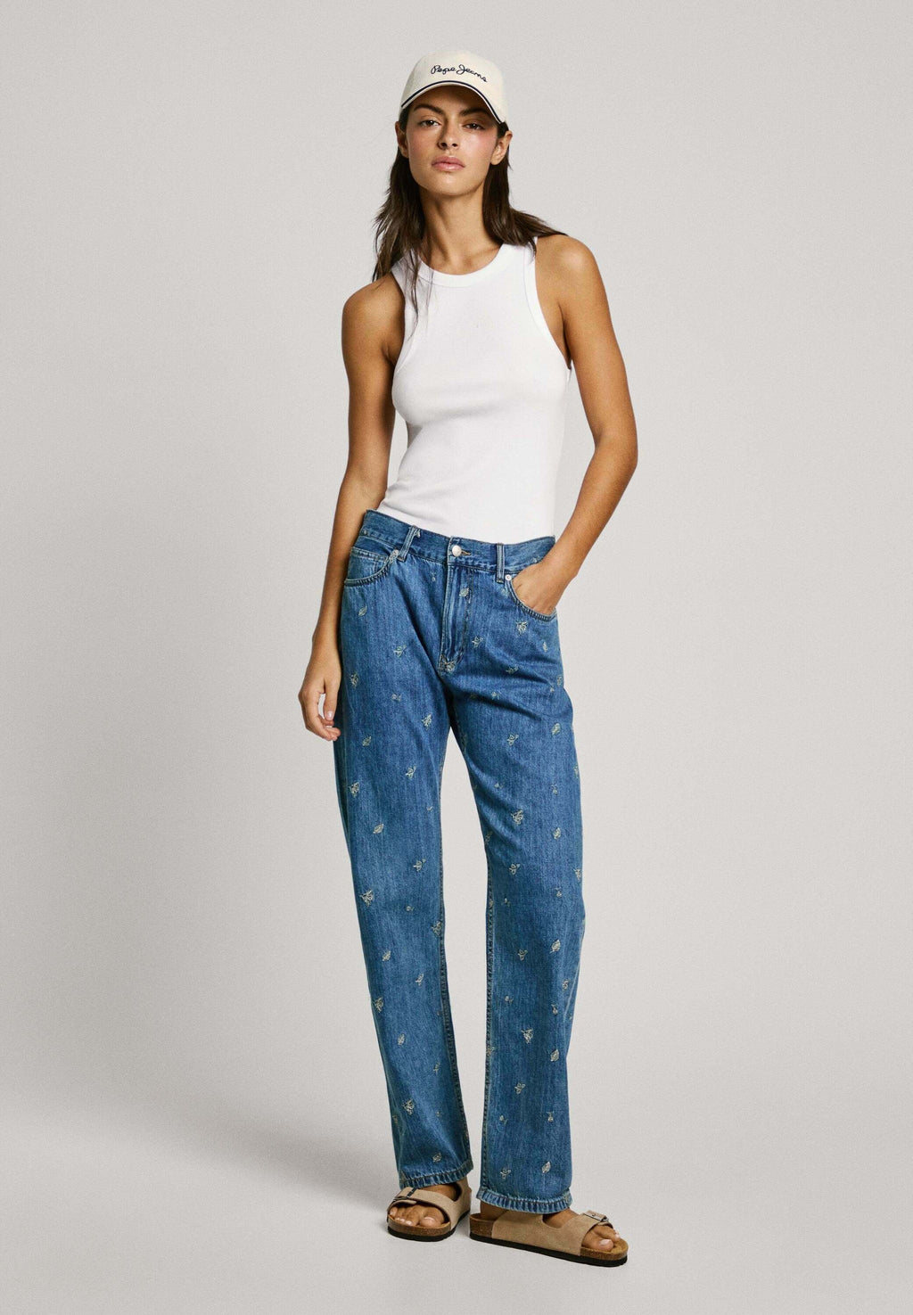 Pepe Jeans BOYFRIEND LW BLOSSOM