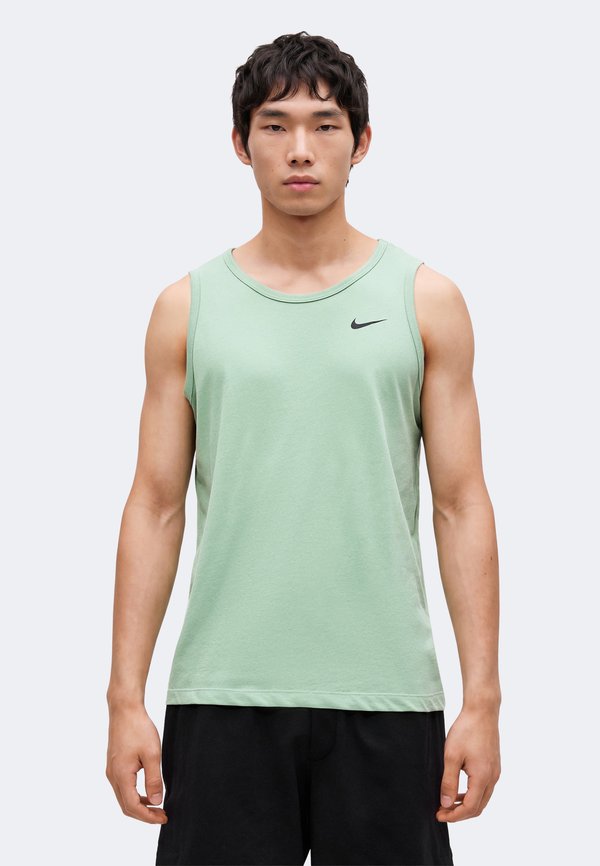 Nike Performance TANK SOLID - Top - steam/black
