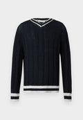 Selected V-neck wool blend