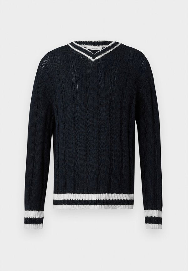 Selected V-neck wool blend