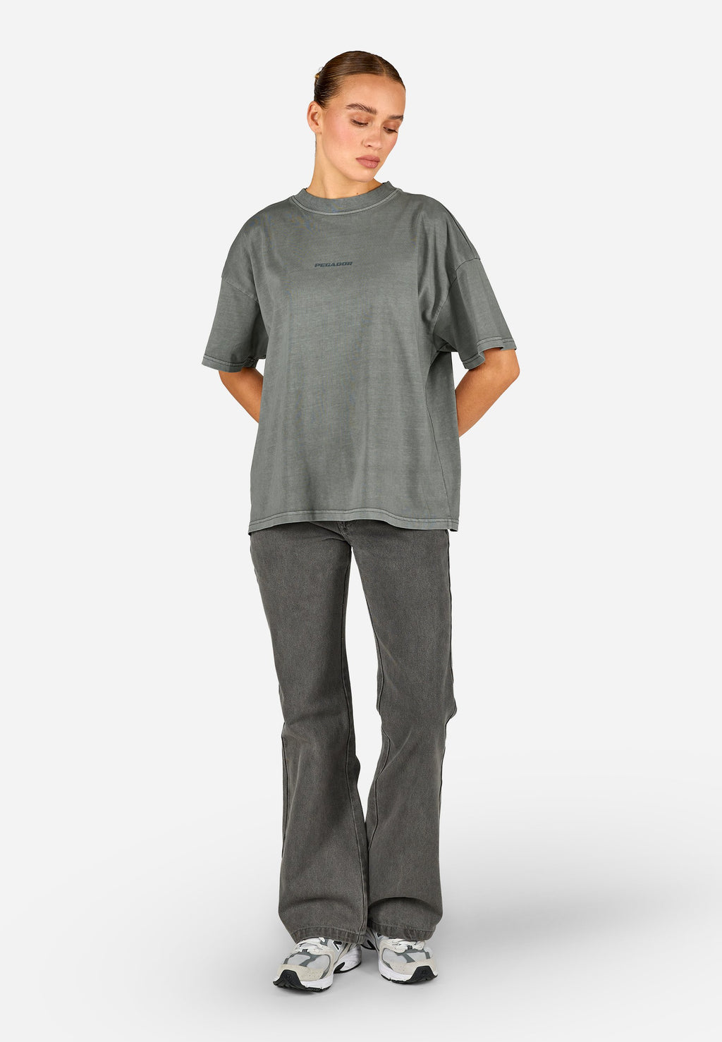 Pegador ARENDAL LOGO HEAVY OVERSIZED TEE