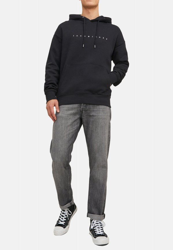 Jack & Jones PRINTED 2 PACK  - Hoodie - schwarz