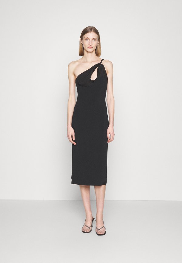 Et Ochs MONICA TWIST BODICE MIDI DRESS