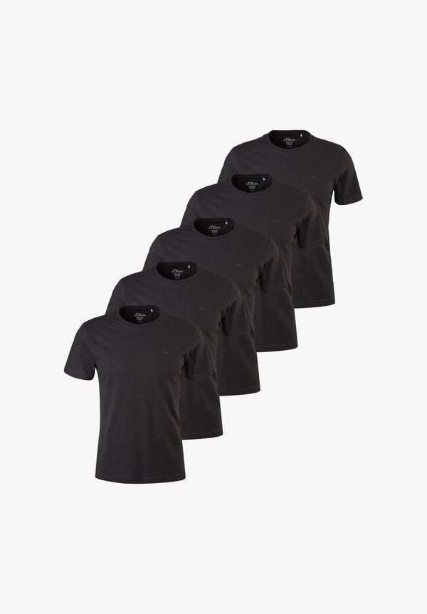 s.Oliver Basic T-shirt - schwarz