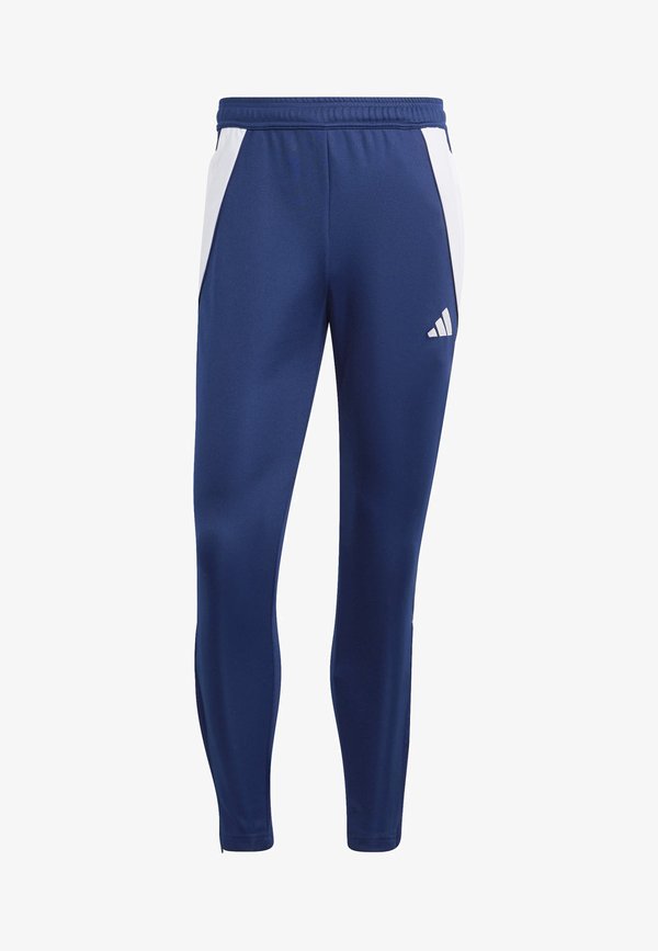 adidas Performance TIRO24 TRAINING PANT SLIM - Leggings - team navy blue white