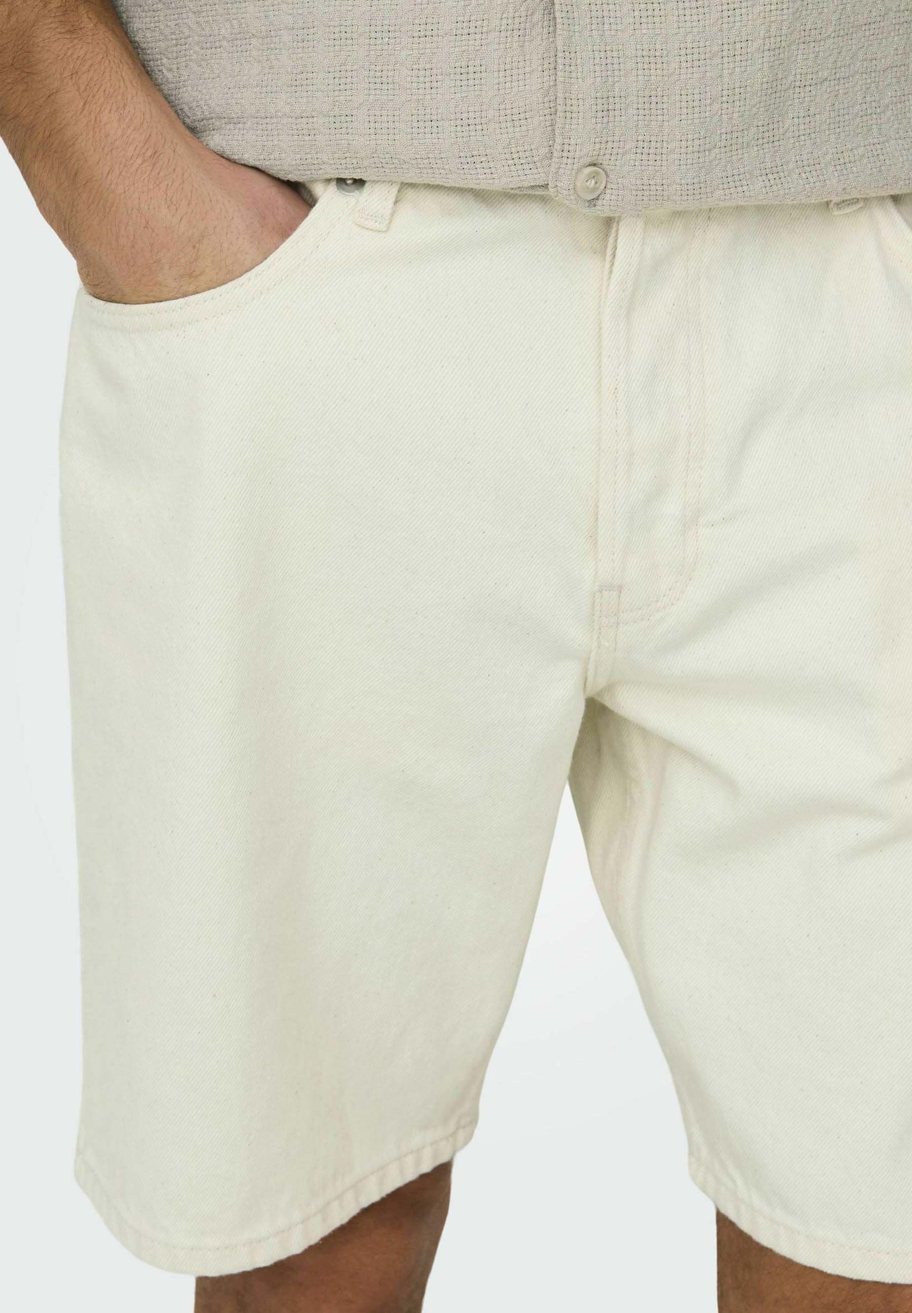 Denim ONSEDGE Mid waist Straight Fit Media 6
