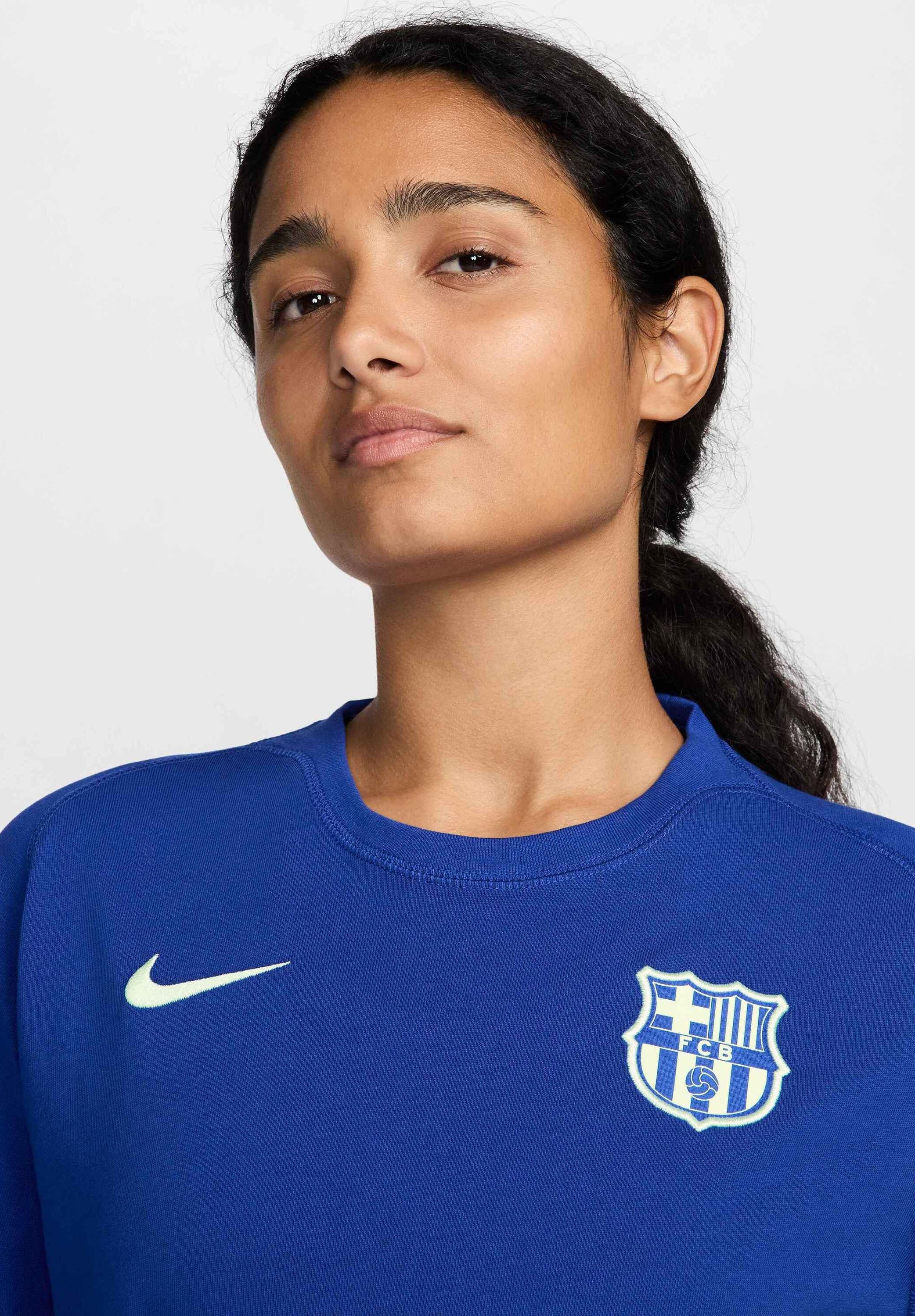 Nike Performance FC BARCELONA W NIKE TRAVEL SHORT SLEEVES TOP