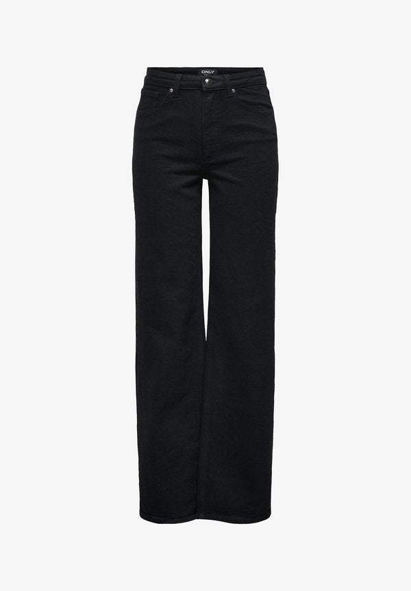 ONLY Wide-fit ONLJUICY High waist Wide Leg Fit - Wide Leg - black denim
