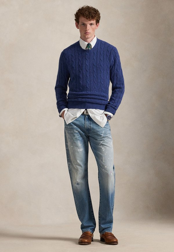 Polo Ralph Lauren THE ICONIC CABLE-KNIT CASHMERE SWEATER UNISEX
