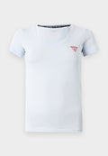 Guess MINI TRIANGLE TEE - Basic T-shirt - airway blue