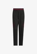 adidas Performance CRAZYLITE - Tracksuit bottoms - black/pure ruby