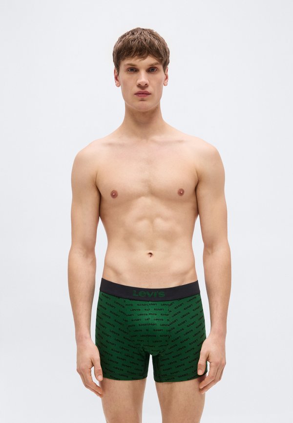 Levi's® MEN LOGO BRIEF 4 PACK - Boxer briefs - green/black