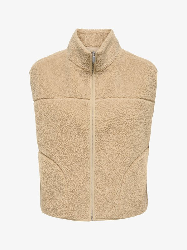 ONLY Teddy ONLBABY Teddy - Waistcoat - cornstalk