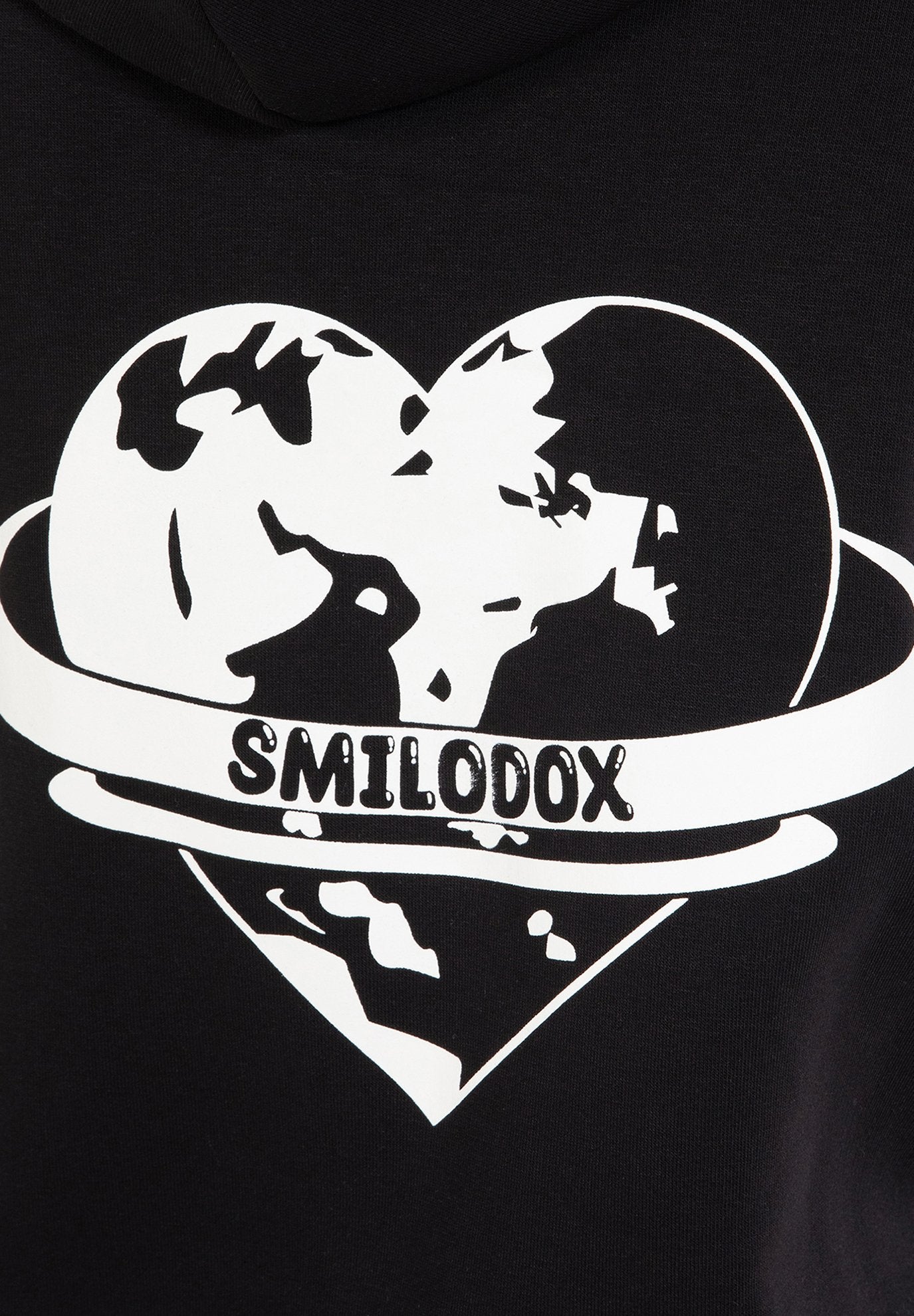 Smilodox AMORA FULL ZIP HOODIE BACK PRINT