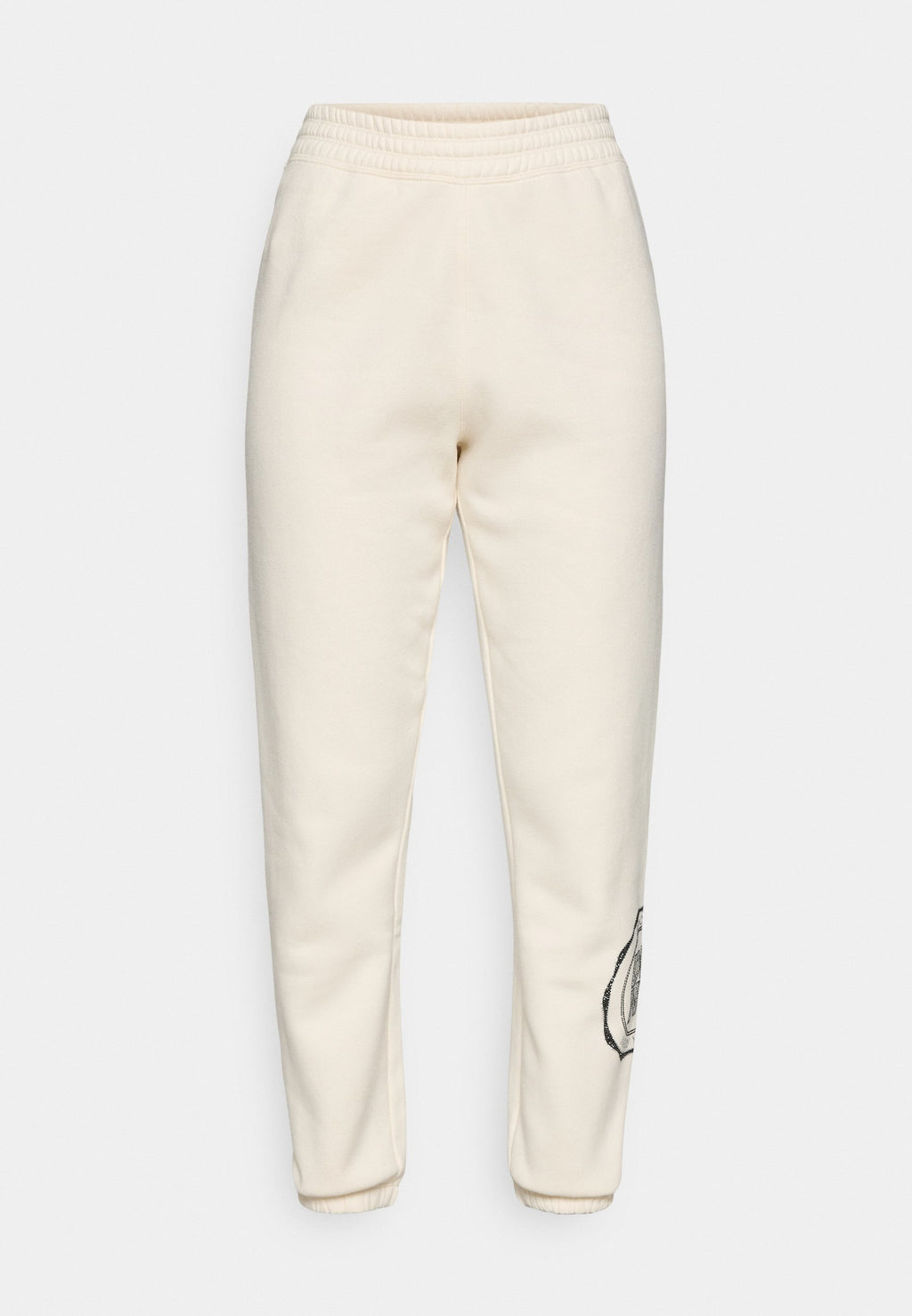 DKNY MEDALLION LOGO SMOCKED RELAXED SWEATPANT