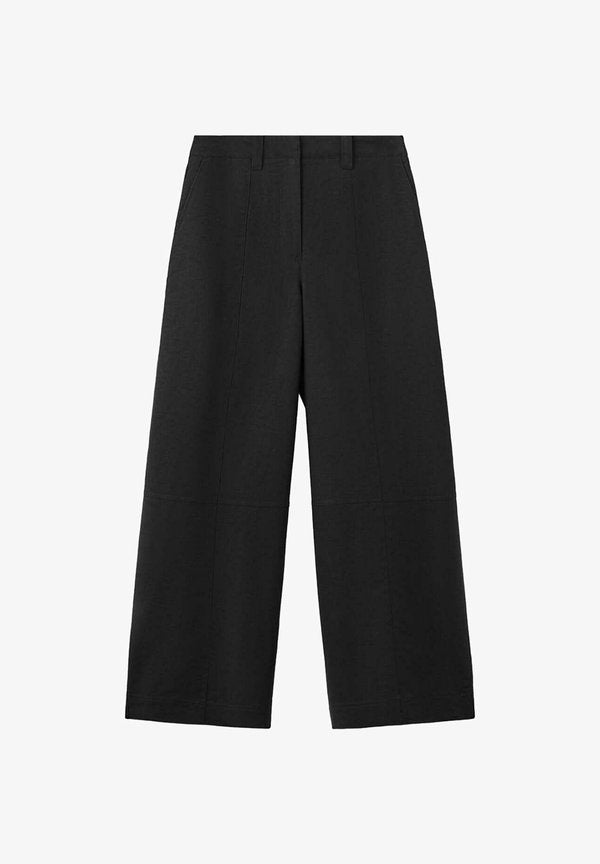 Mango ADULT - Trousers - black