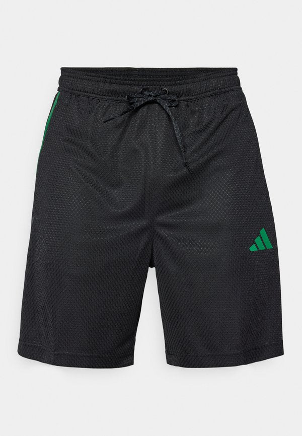 adidas Sportswear TIRO - Sports shorts - black/blanch green/dark grey