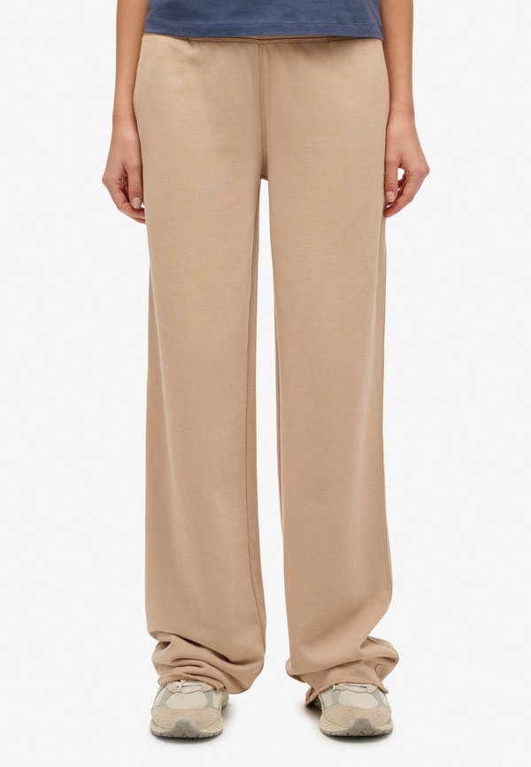 Superdry & Co STUDIOS JOGGERS - Tracksuit bottoms - light taupe