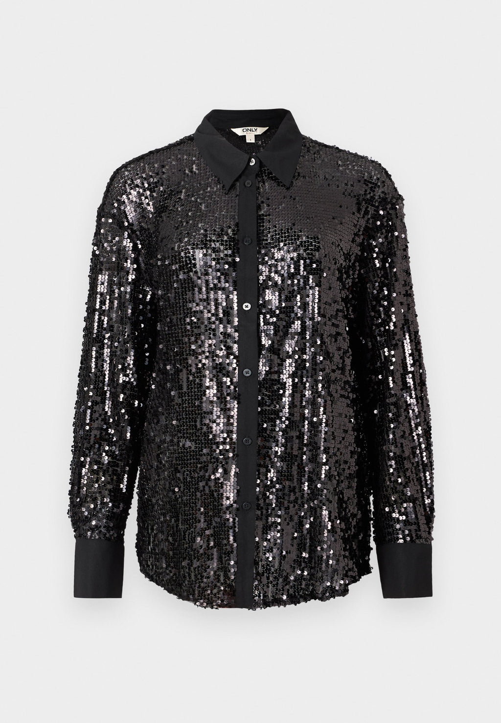ONLCARIN LOOSE SEQUINS SHIRTS Media 1