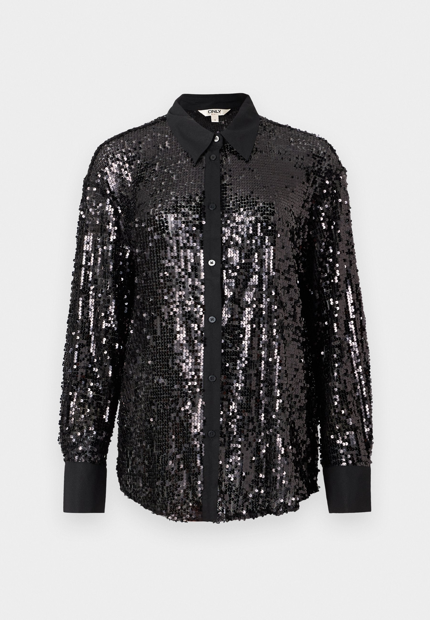 ONLCARIN LOOSE SEQUINS SHIRTS Media 1