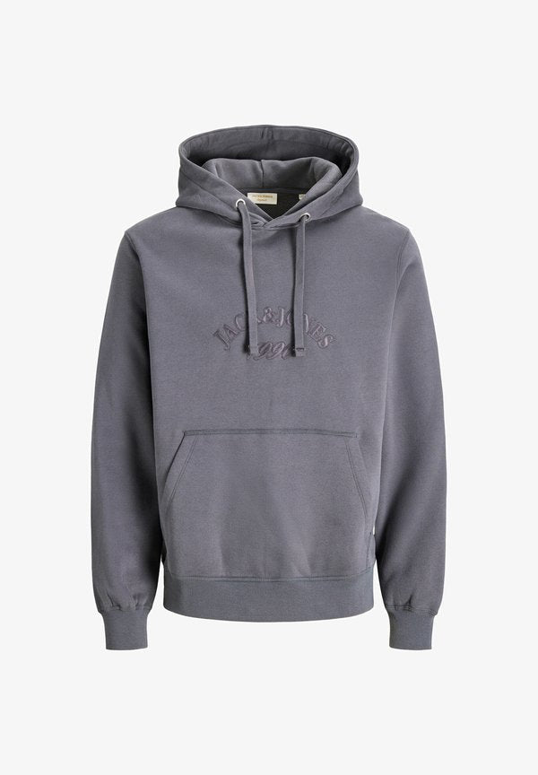 Jack & Jones JORBLEECKER - Hoodie - asphalt jj