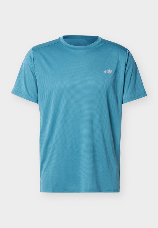 New Balance SPORT ESSENTIALS - Sports T-shirt - big teal/slate grey
