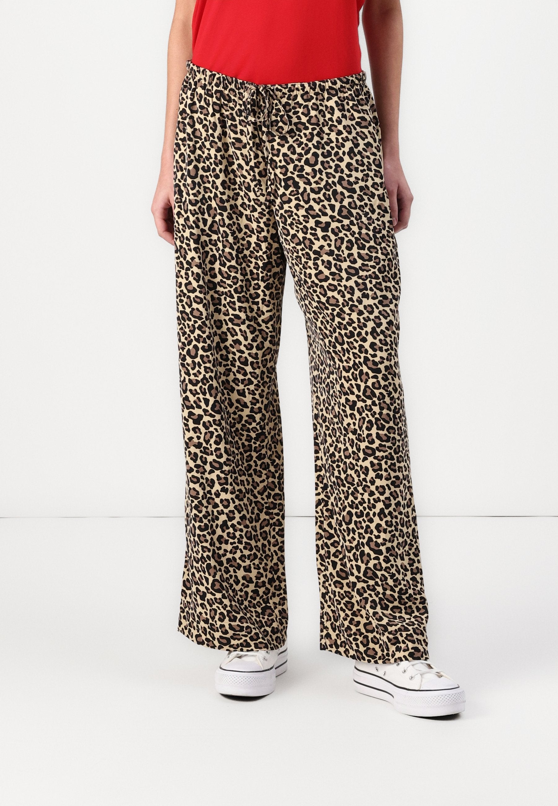 Abercrombie & Fitch Drapey Wide Leg Pull-On Pant